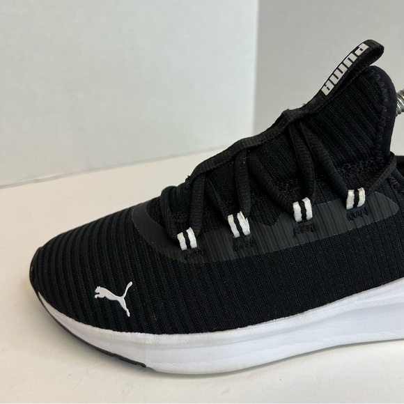 Puma Womens Softride Finesse Sport 376038-01 Black /White Sz 7 Running Sneakers - Picture 7 of 16